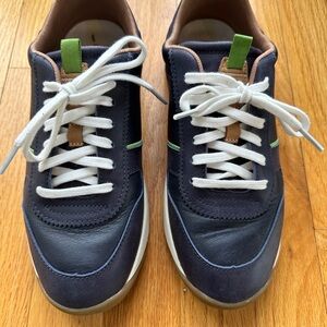 OluKai Kaulele Navy and Green Women's Sneakers